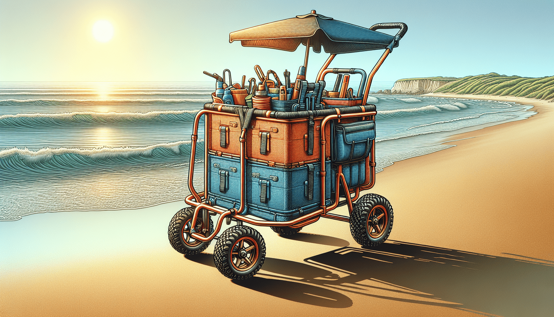 Comparing All-Terrain Beach Carts To Regular Models