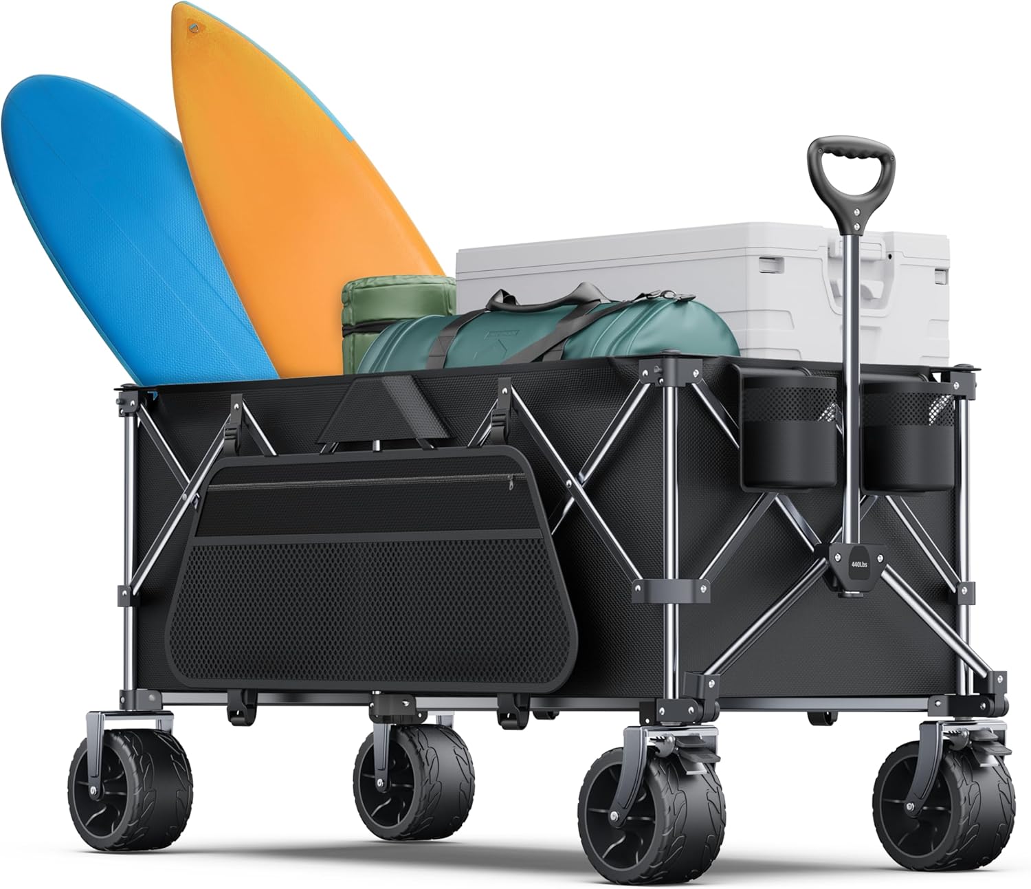 440Lbs Collapsible Wagon Cart Review