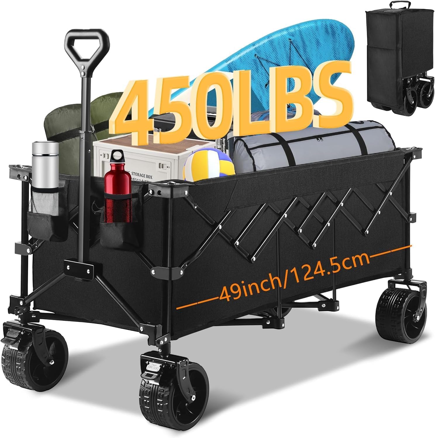 49”L Collapsible Wagon Review