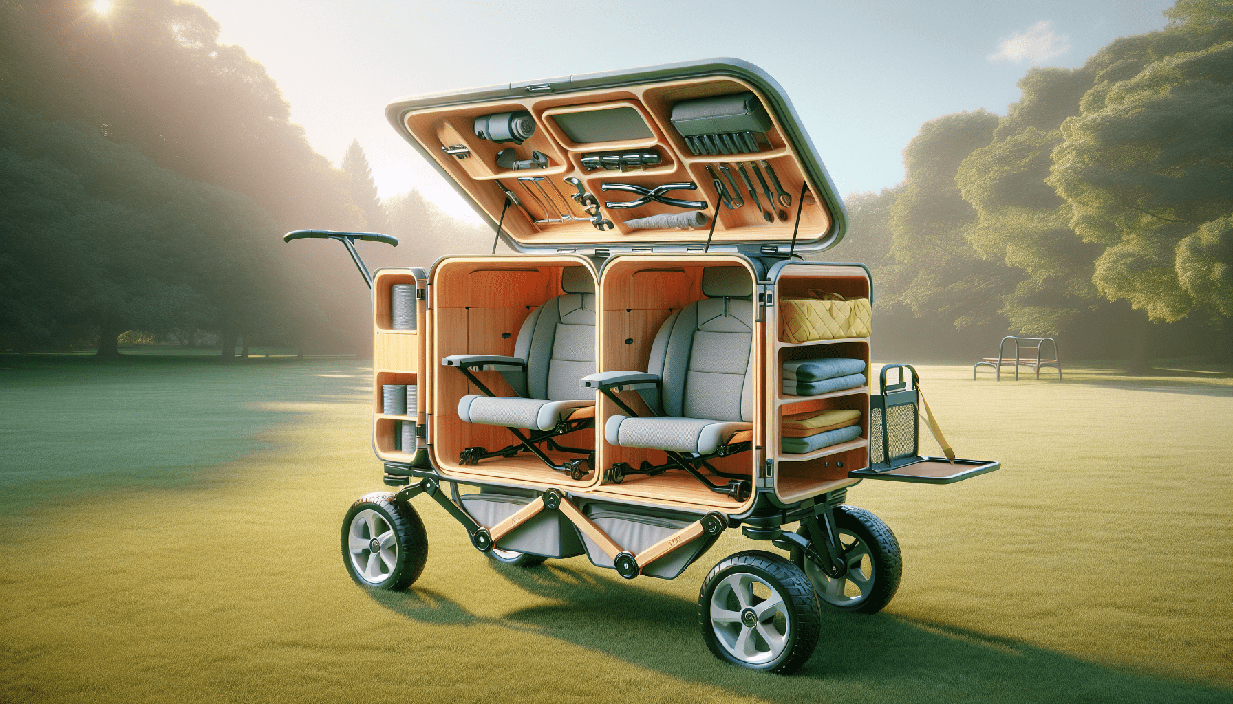 Are There Folding Wagons That Convert Into A Seat?