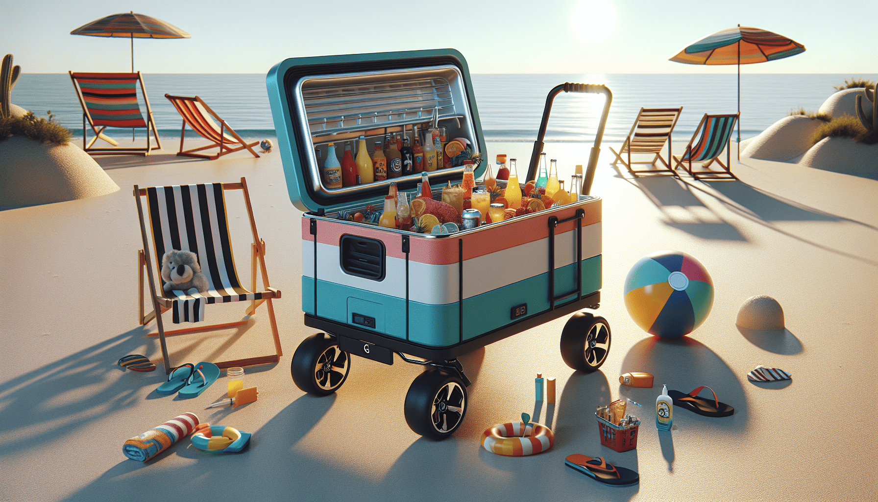 Are There Folding Wagons With Built-In Coolers?