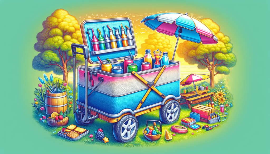 Are There Folding Wagons With Cup Holders And Extra Storage?