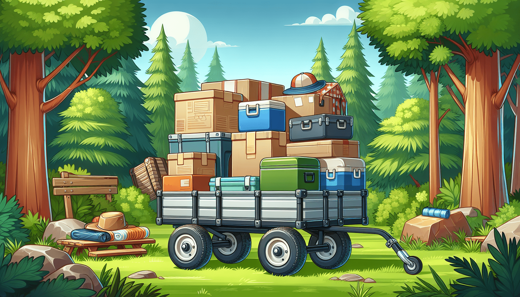 Best Practices For Carrying Heavy Loads In A Collapsible Wagon