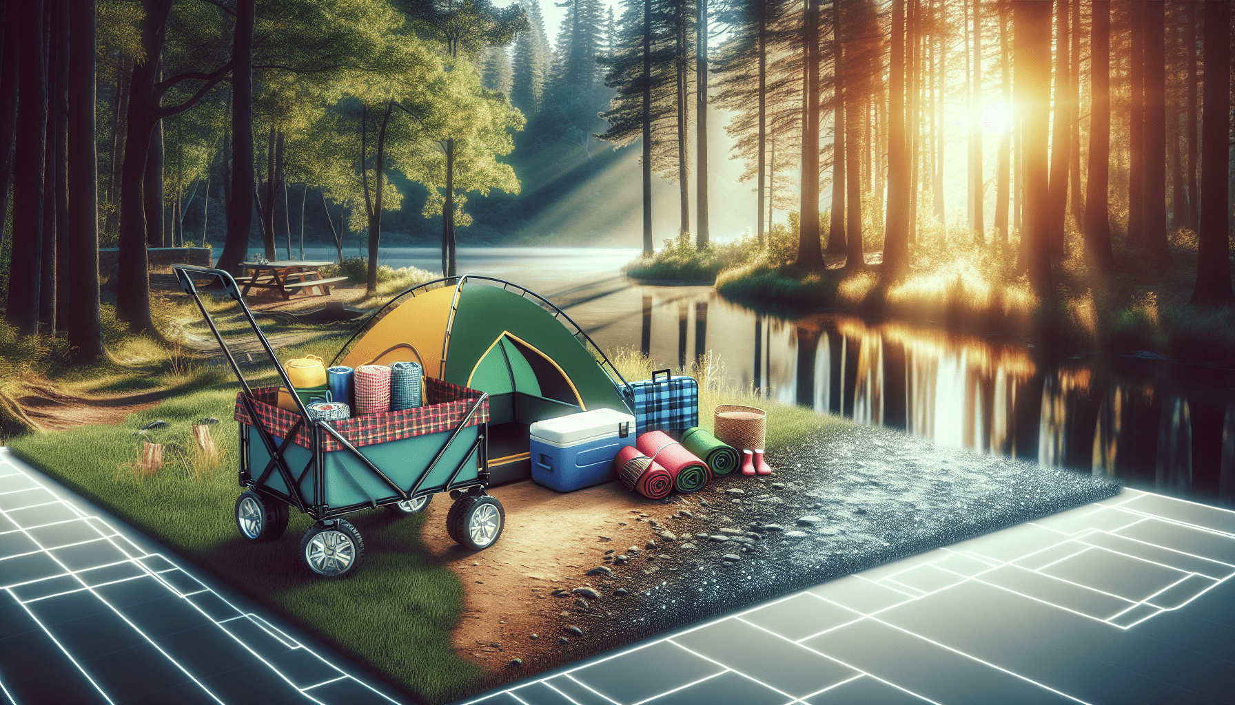 Camping Hacks: Utilizing Your Collapsible Wagon Effectively