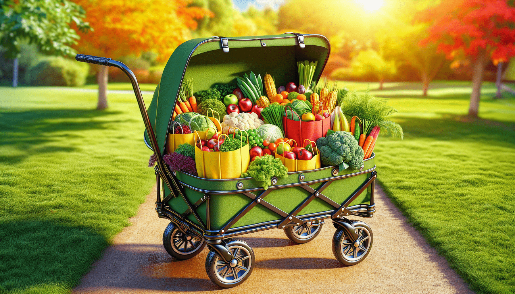 Can I Use A Folding Wagon For Grocery Shopping?