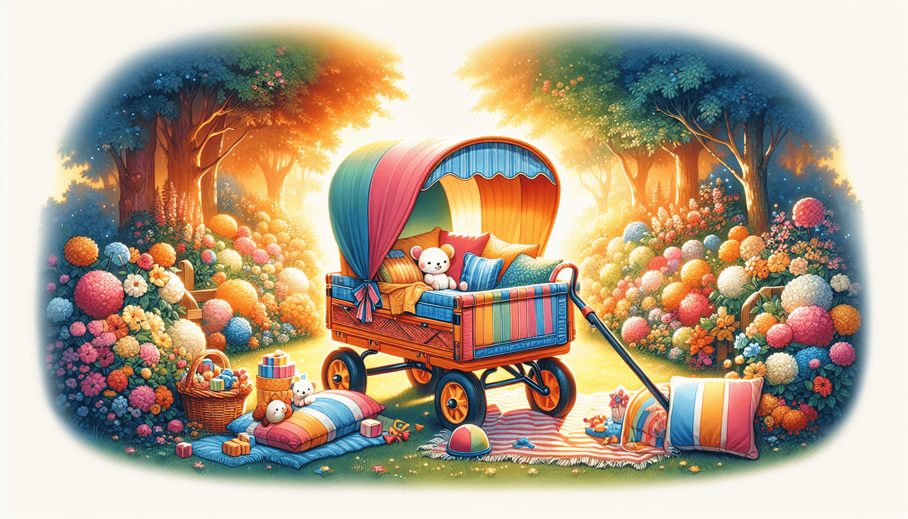 How Can I Make My Folding Wagon More Comfortable For Kids?