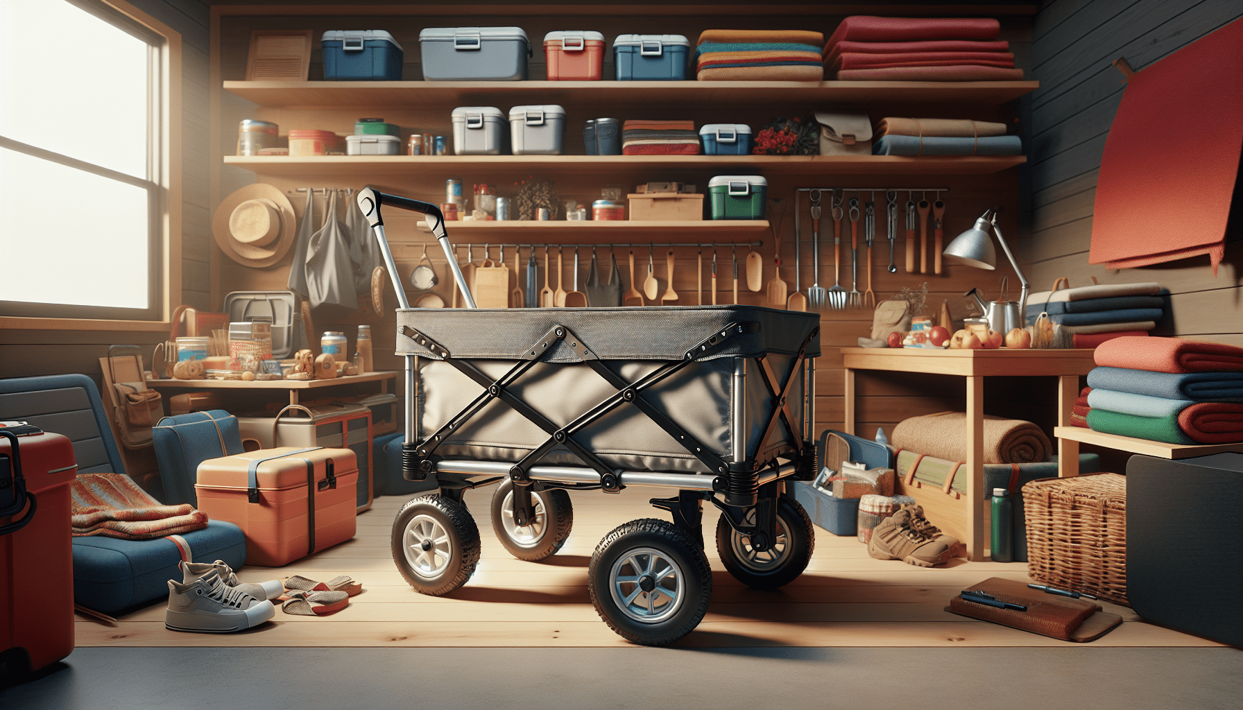 How Do I Properly Fold And Store A Collapsible Wagon?