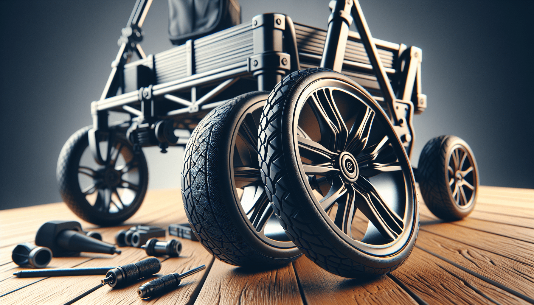 How Do I Replace Or Upgrade The Wheels On My Folding Wagon?