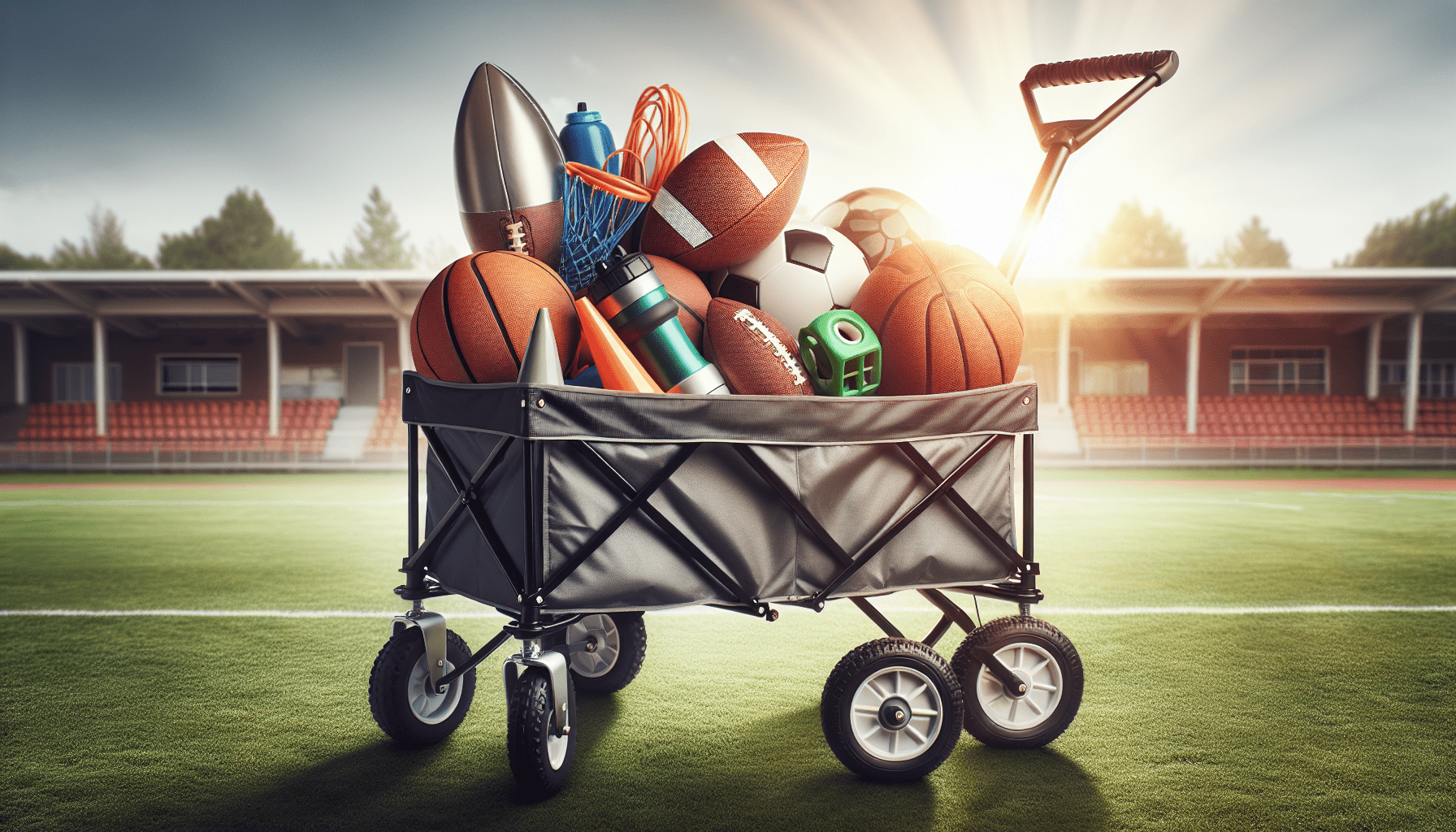 How Sports Teams Utilize Collapsible Wagons For Equipment Transport