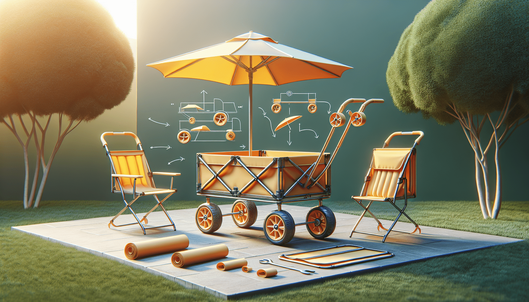 How To Assemble And Disassemble A Folding Wagon Quickly