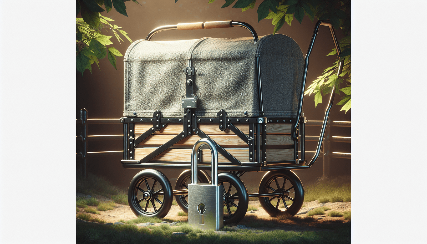 How To Lock And Secure Your Folding Wagon To Prevent Theft