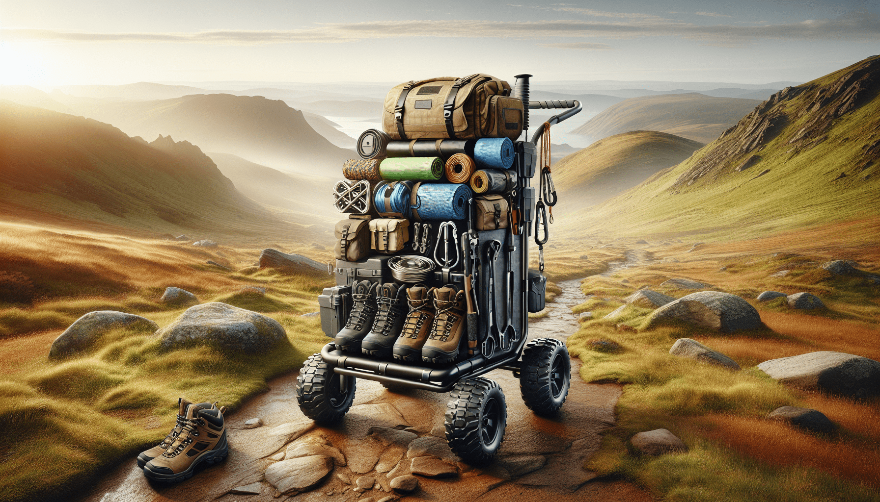 How To Navigate Different Terrains With Your Utility Cart