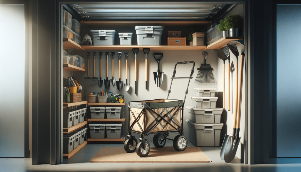 How To Store Your Collapsible Wagon To Save Space