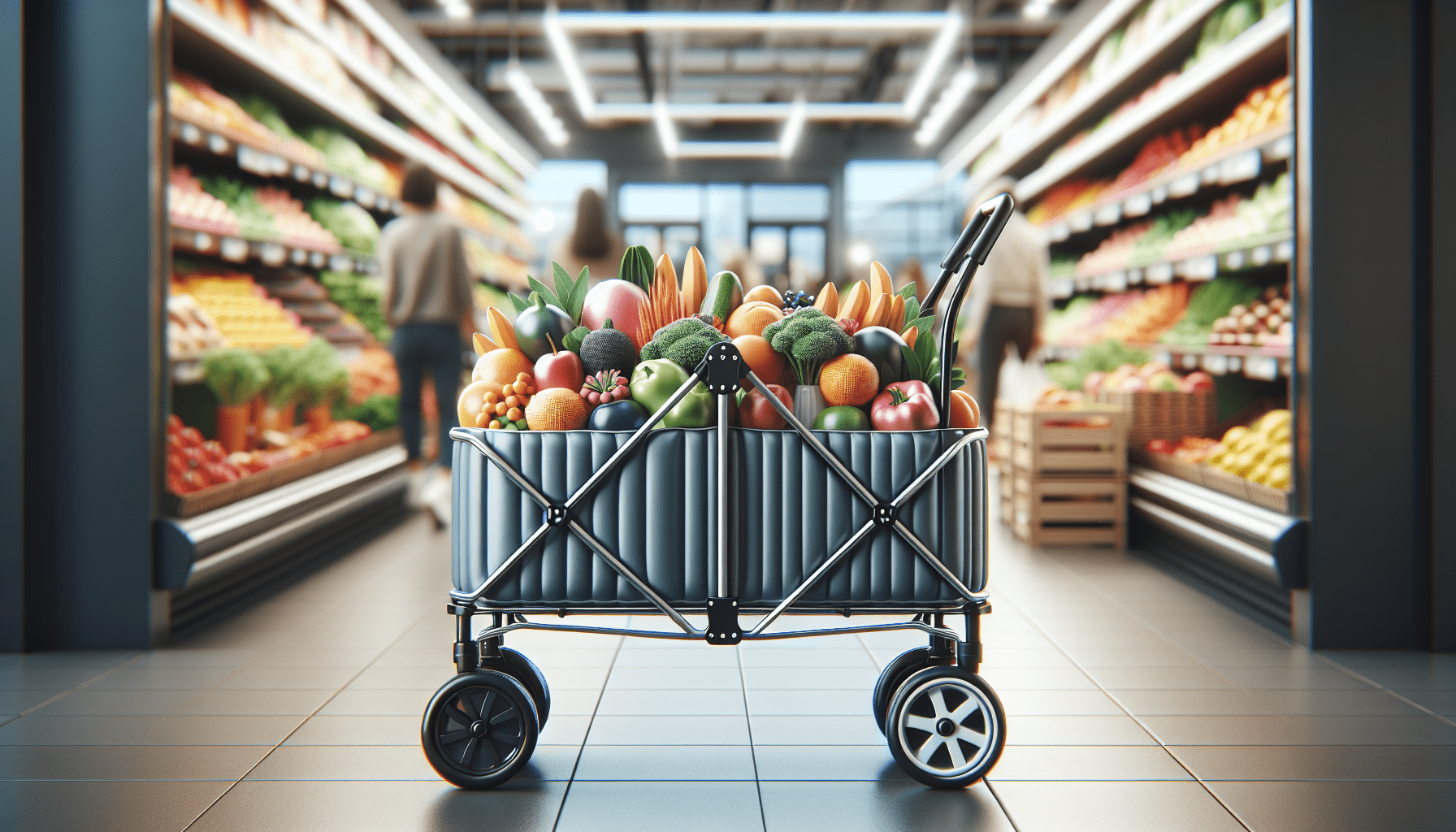 How To Transport Groceries Efficiently With A Folding Wagon