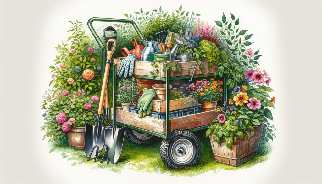 How To Use Your Utility Cart For Gardening Tasks