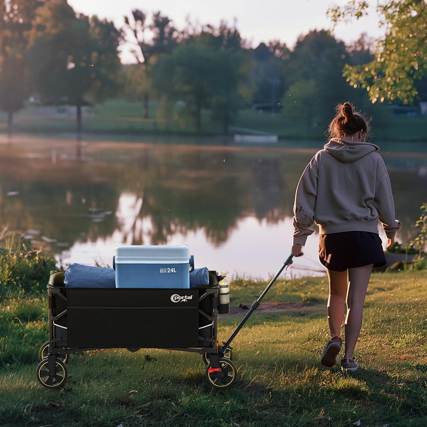 PORTAL Collapsible Folding Wagon Cart Review