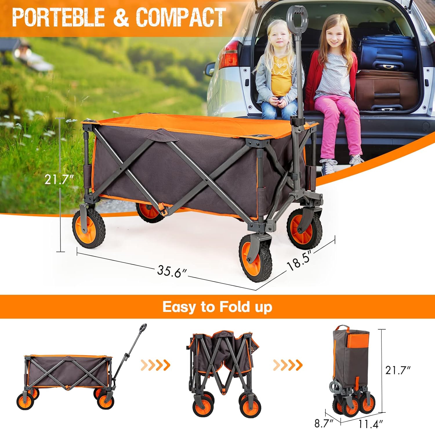 PORTAL Collapsible Folding Wagon Review